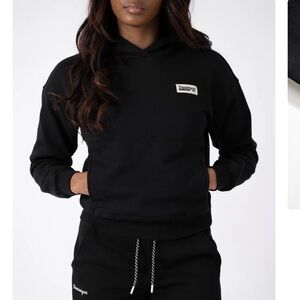 Beardedgoat Black Overnight Hoodie